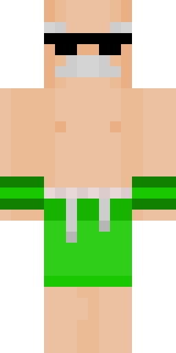 Authors's Minecraft skin
